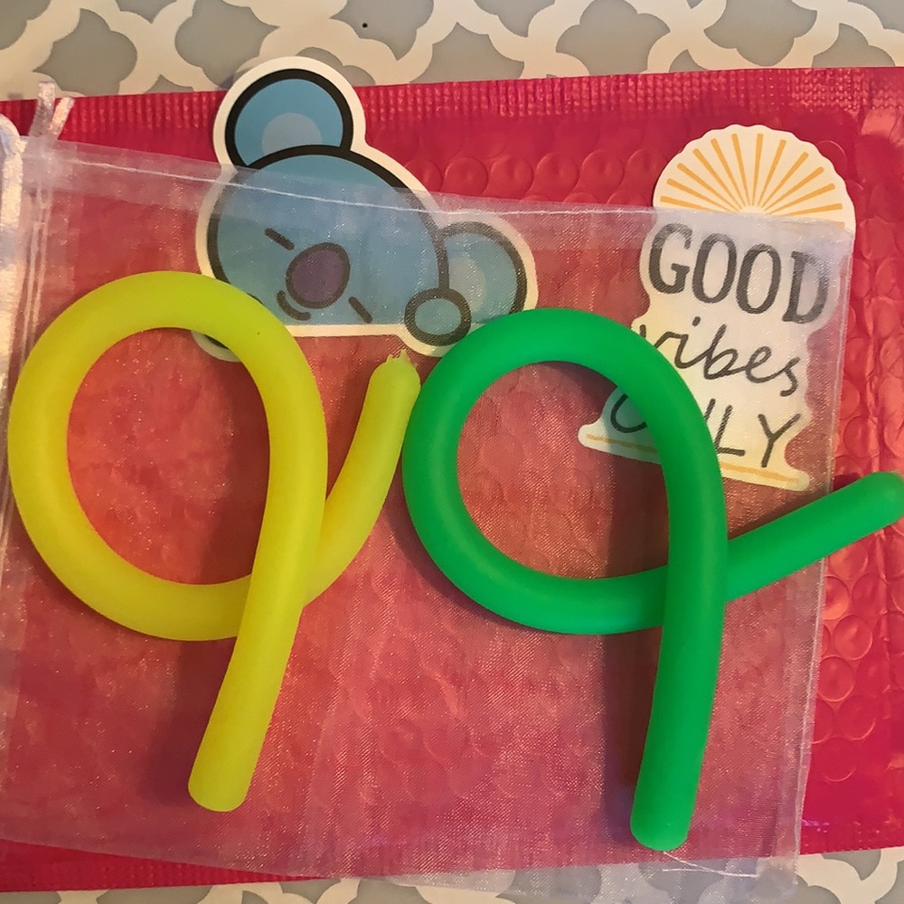 💛 & 💚 Monkey Noodles Fidget